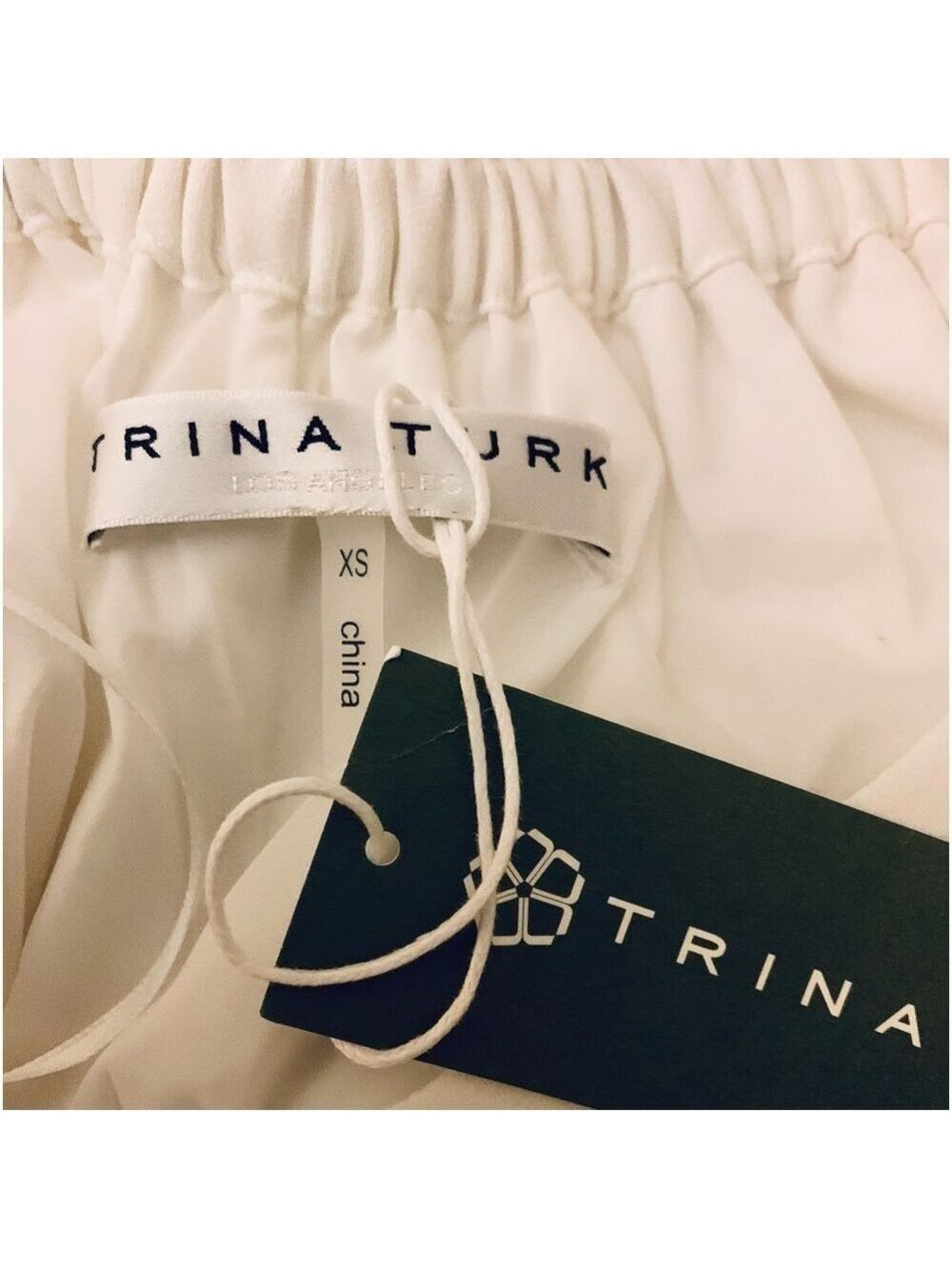NWT TRINA TURK Whitewash Equinox Dress - Picture 5 of 7